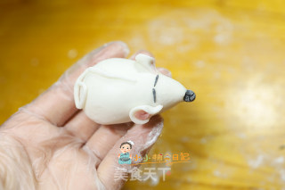 卡通老鼠麻心汤圆的做法步骤：11