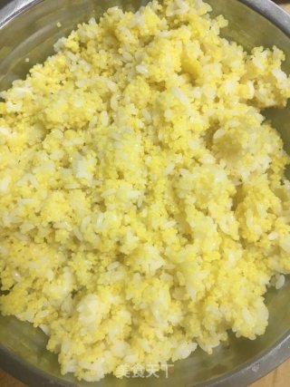 蛋炒饭之大小米炒饭的做法步骤：1
