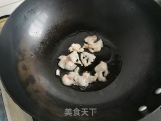 花草冬笋炒年糕的做法步骤：5