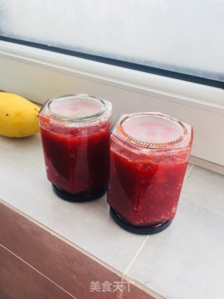 酸酸甜甜零添加草莓酱的做法步骤：10