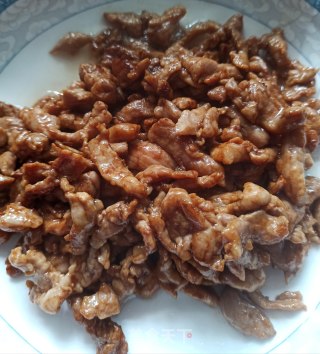 家常包菜炒肉丝的做法步骤：6
