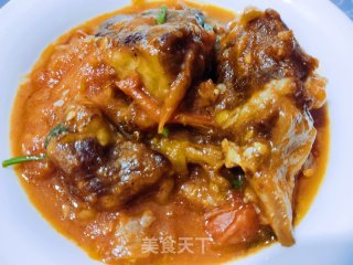牛肉炖柿子的做法步骤：14