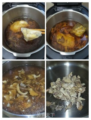 真姬菇炖粉条的做法步骤：4
