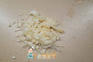 番茄肉泥粒粒面的做法步骤：5