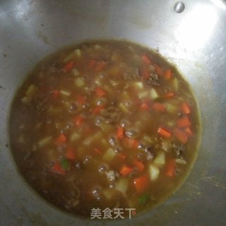 咖喱牛肉饭的做法步骤：9