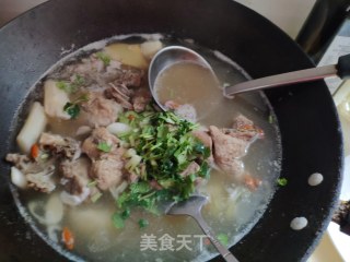 山药鸡汤的做法步骤：6