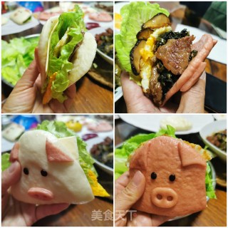 憨憨哒????猪猪饼夹的做法步骤：10