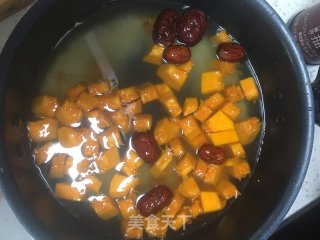 南瓜米粥的做法步骤：4
