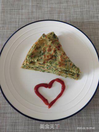 蔬菜饼的做法步骤：9