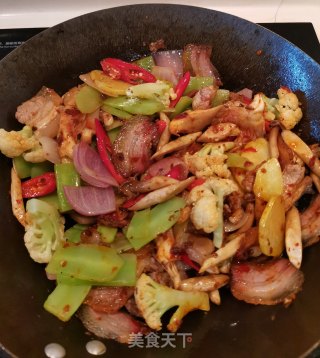 干锅大杂烩的做法步骤：9
