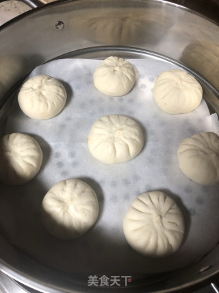 美味鲜虾肉包的做法步骤：7