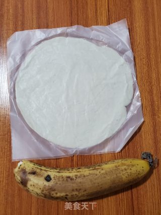 香蕉卷的做法步骤：1