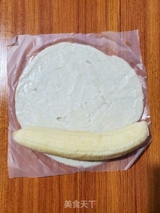 香蕉卷的做法步骤：2