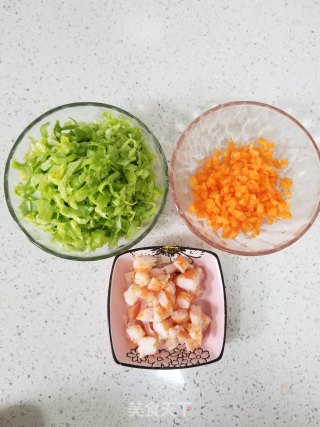 虾仁蔬菜粥的做法步骤：3