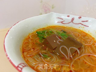 鸭血粉丝汤的做法步骤：11