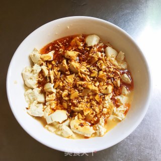 浇汁豆腐的做法步骤：4