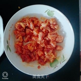 宫保鸡丁盖浇饭的做法步骤：2