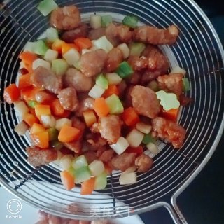 宫保鸡丁盖浇饭的做法步骤：5