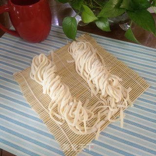 鸡蛋手擀面的做法步骤：11
