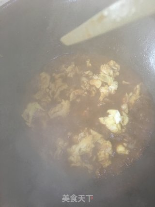 鸡蛋炸酱面的做法步骤：7