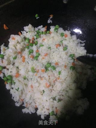 杂蔬炒饭的做法步骤：5