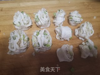 葱香花卷的做法步骤：11