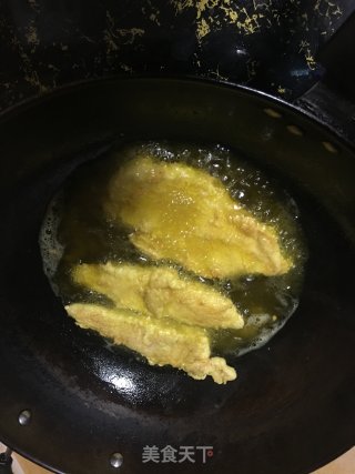 炸鸡排的做法步骤：4