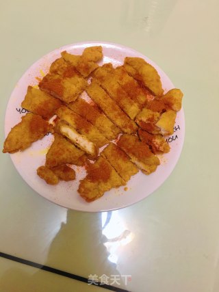 炸鸡排的做法步骤：6