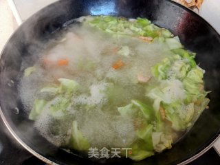 海米时蔬粥的做法步骤：9