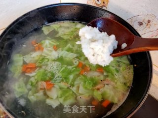 海米时蔬粥的做法步骤：10