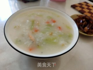 海米时蔬粥的做法步骤：17