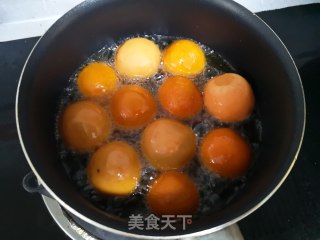 炸地瓜丸的做法步骤：6