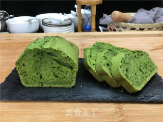 抹茶奶酪磅蛋糕，香味浓郁，乖乖在家做美食，武汉加油的做法步骤：7