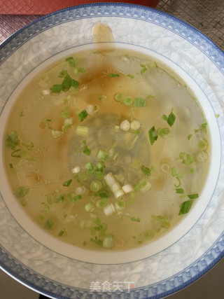 榨菜鸡蛋云丝面的做法步骤：2