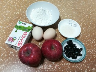 苹果隐形蛋糕的做法步骤：1
