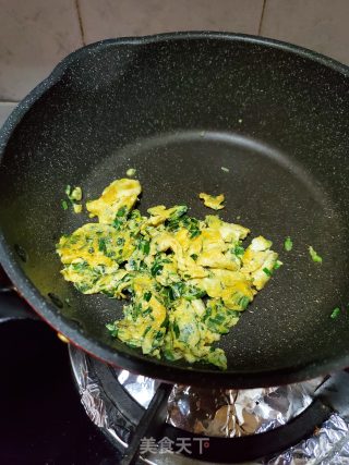 韭菜鸡蛋土豆粉的做法步骤：10