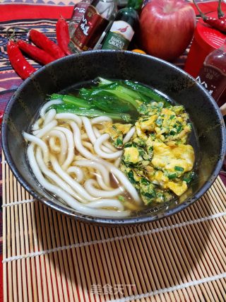 韭菜鸡蛋土豆粉的做法步骤：13
