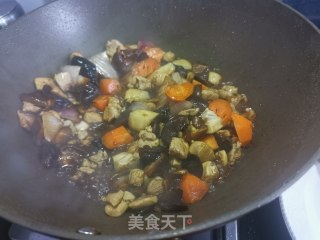 鸡肉香菇焖饭的做法步骤：9