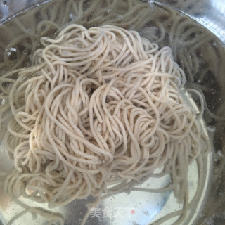 肉末蛋皮臊子饸饹的做法步骤：4