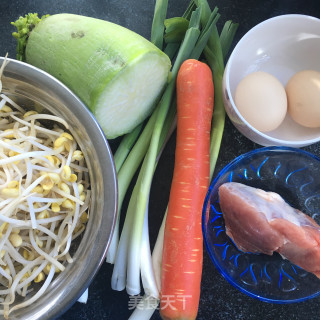 肉末蛋皮臊子饸饹的做法步骤：6