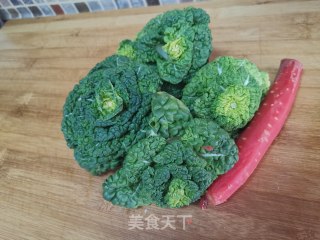 素炒小油菜的做法步骤：1