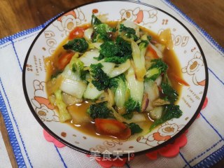 素炒小油菜的做法步骤：3