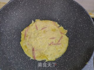 头菜鸡蛋饼的做法步骤：5