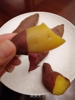 地瓜饼的做法步骤：2