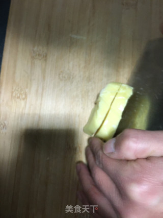 煎大黄米年糕的做法步骤：1