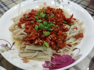 剁椒金针菇的做法步骤：10