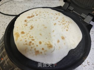 烙饼的做法步骤：9