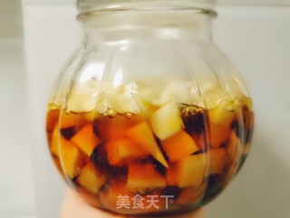 止咳化痰紫苏蜜白萝卜热饮的做法步骤：4