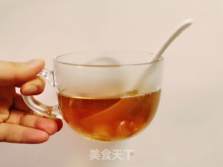 止咳化痰紫苏蜜白萝卜热饮的做法步骤：7