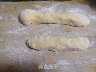 南瓜豆沙发面饼的做法步骤：7